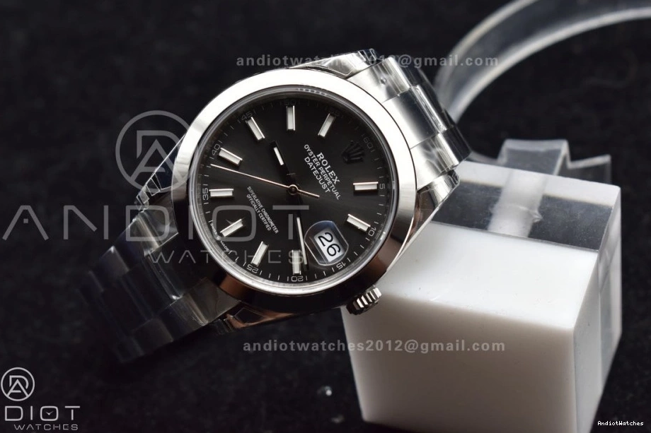 Dial Grey SS Edition Rhodium Best 904L 126330 DateJust Bracelet 597 VS 41 Effortless On VSF 1:1 Oyster 0208